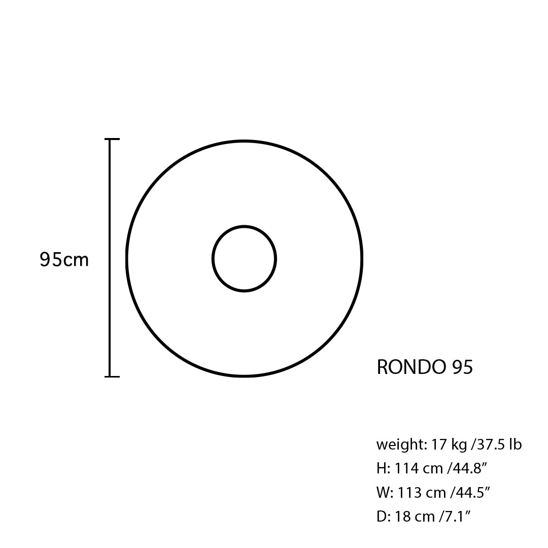 Espejo Rondo Inox 95